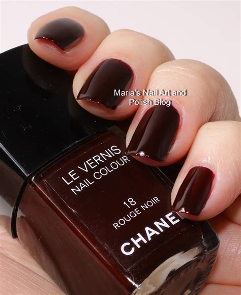 chanel camellia nail polish review|chanel rouge noir nail polish.